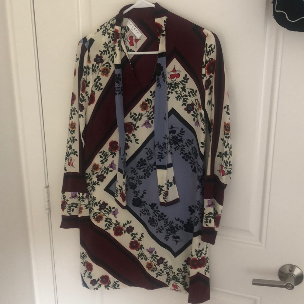 Sandro silk dress